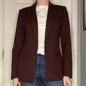 💛HP💛Burgundy White House Black Market Blazer